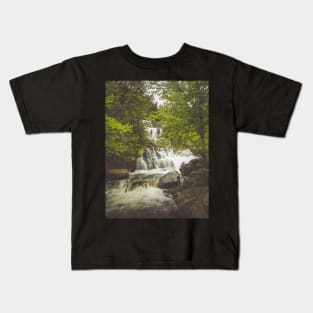 Rats Waterfall Mont-Tremblant National Park, Quebec V1 Kids T-Shirt